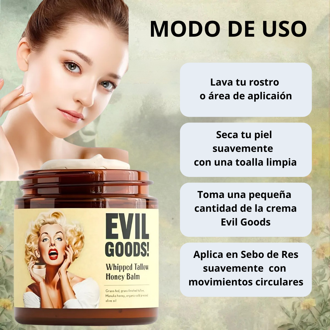 Crema Facial Evil Goods
